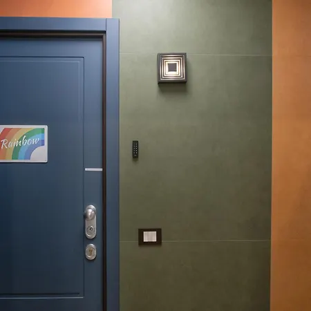 Apartment Rainbow Colorful By Station *